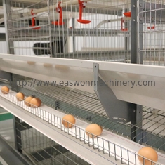 Thiết bị trang trại gia cầm tự động bằng thép Q235 Lồng gà cho gà đẻ