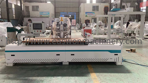 Máy cắt lỗ khóa và bản lề CNC cho ngành công nghiệp cửa