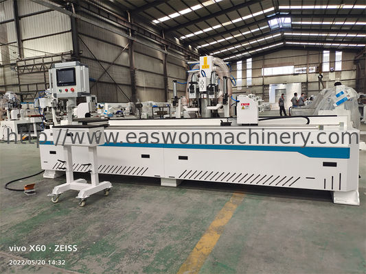 Máy cắt lỗ khóa và bản lề CNC cho ngành công nghiệp cửa
