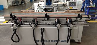 Máy cắt lỗ bản lề khóa CNC để sản xuất cửa